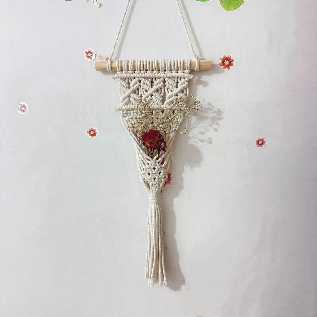 Tapiserie nordică țesută manual pentru decorarea pereților sufrageriei