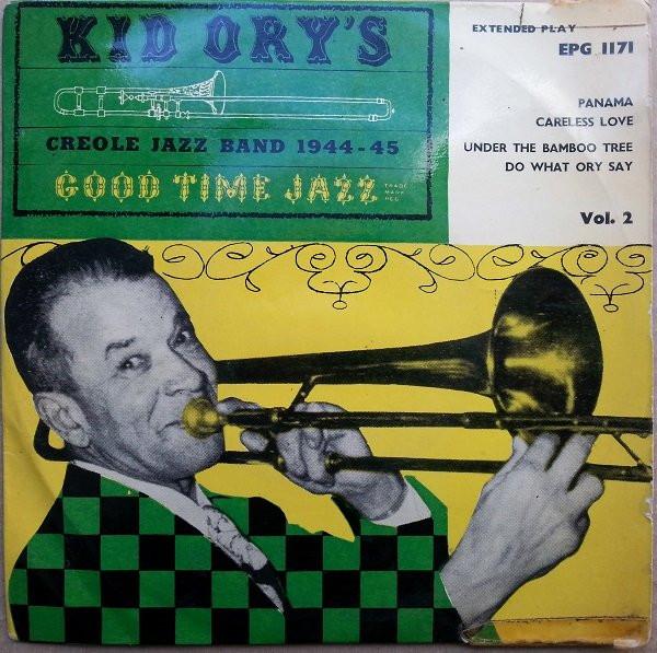 

7inch Record KID ORY HIS CREOLE JAZZ BAND Kid Orys Creole Jazz Band 1944 4 EPG1171 Good Time Jazz 1956 UK Jazz Used