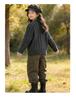 New fake two-piece cardigan for girls, spring and autumn soft and sticky knitted top