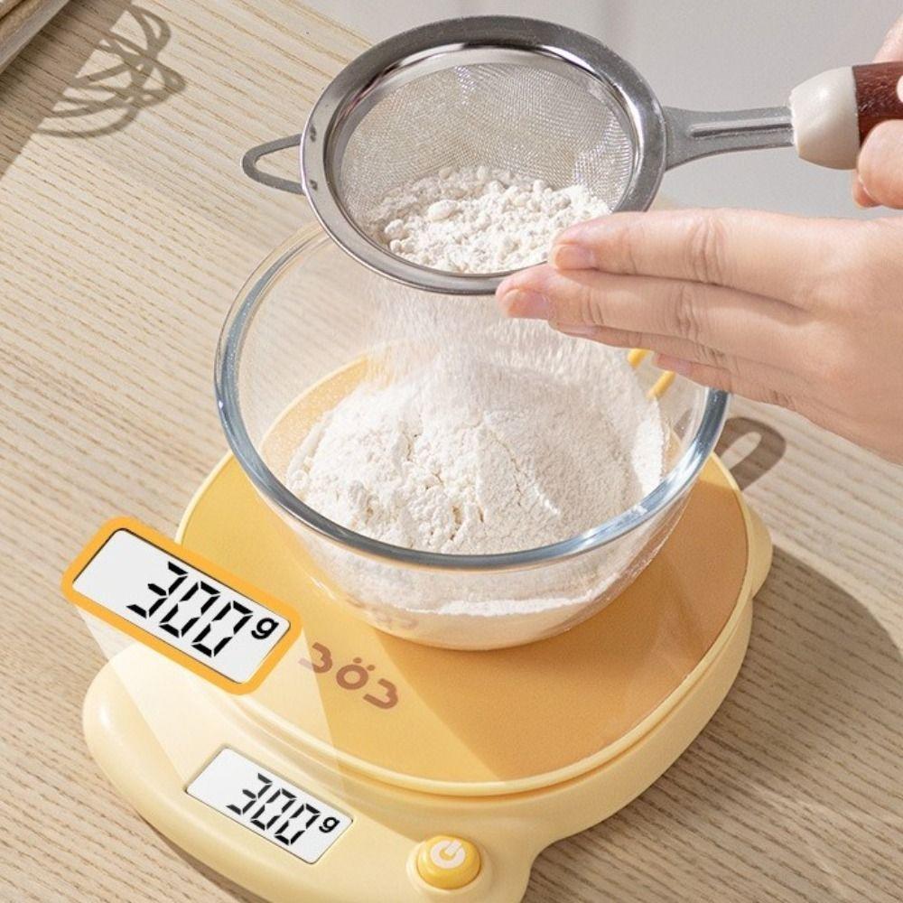Plastic Kitchen Scale Multi-Functional Electronic Scales  Precise Weight Measuring