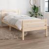 VidaXL Bed Frames Solid Wood 90x200 Cm 814804