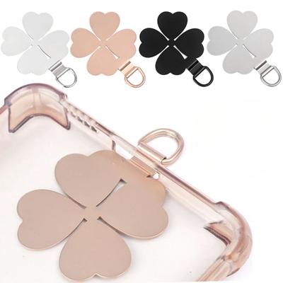 Detachable Metal Mobile Phone Lanyard Gaskets Patch Anti-lost Phone Strap Crossbody Neckband Hang Cord Tabs