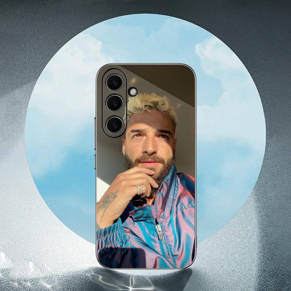 

Maluma For Samsung Galaxy S25 S24 S23 Ultra S22 S21 Plus S20 Black Soft Silicone Protective Case SamsungS23 plus 5G