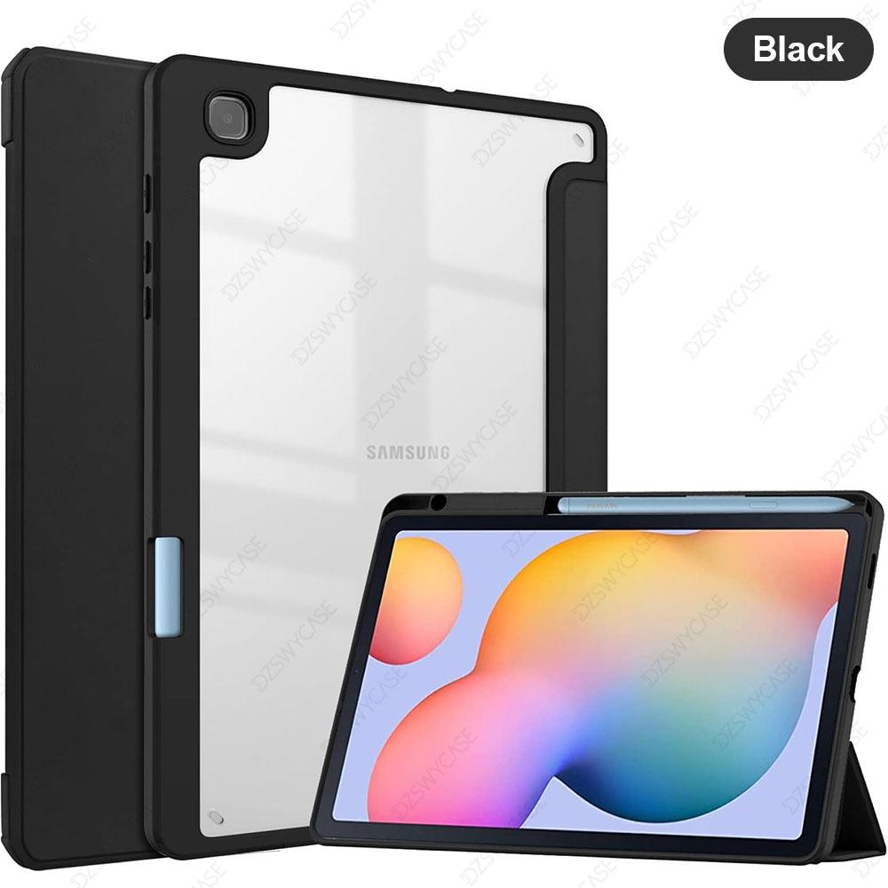 Case for Samsung Galaxy Tab S6 Lite 10.4 Inch //, with Pencil Holder, Support Auto Sleep/Wake Cover