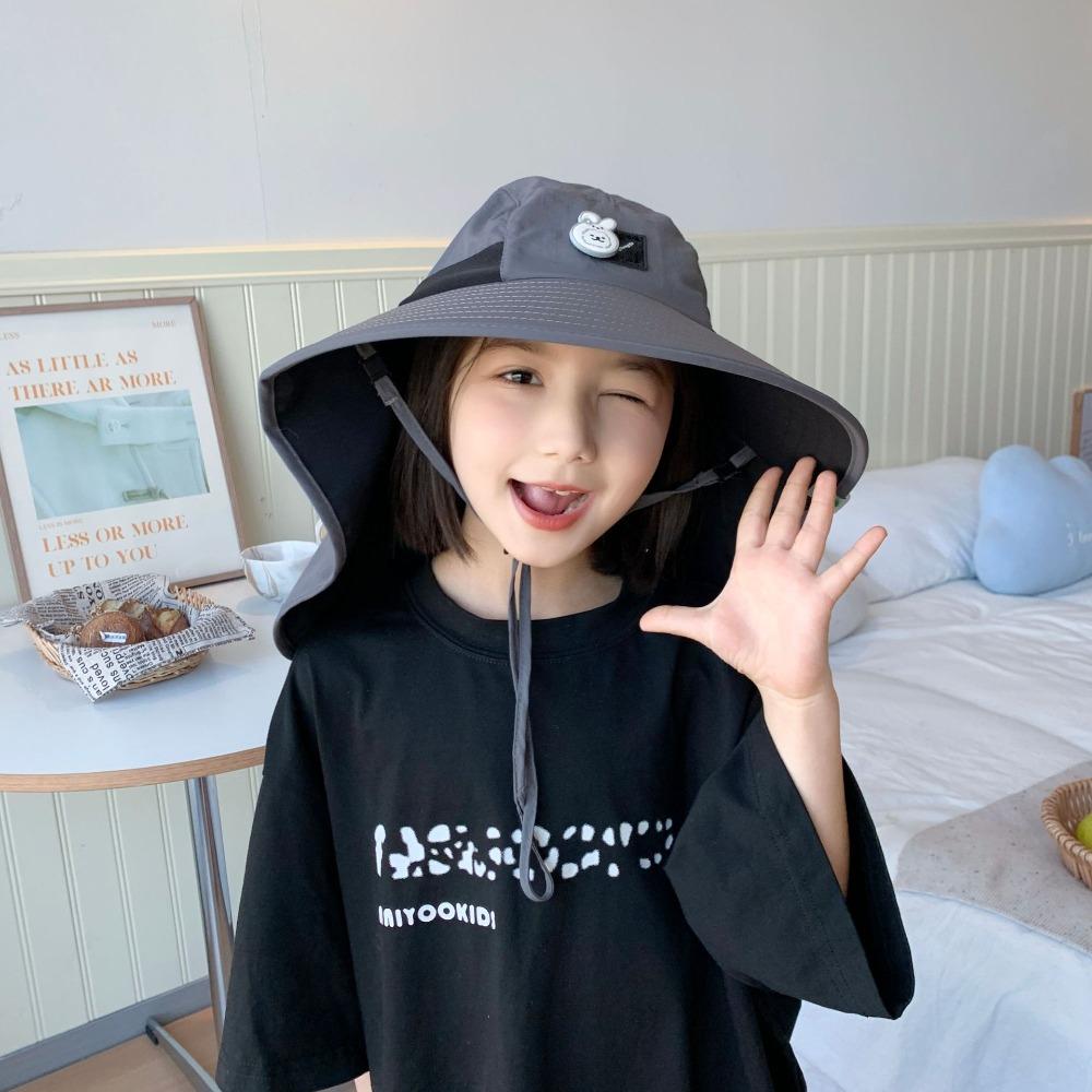 Breathable Children's Sun Hat Sun-Shade Fisherman Hats Camping Mountain Cap  Spring and Summer