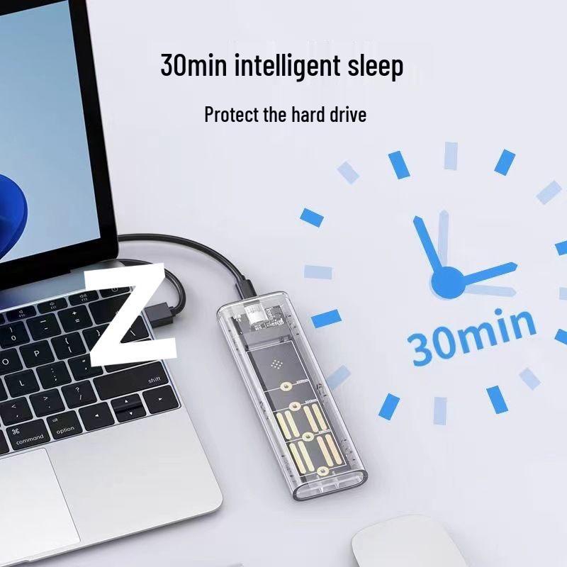 M.2 NVMe/SATA Dual-Protocol External SSD Enclosure
