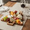 Double Side Use Cheese Platter Wood Bread Plate Multi-functional Cutting Board  Kitchen
