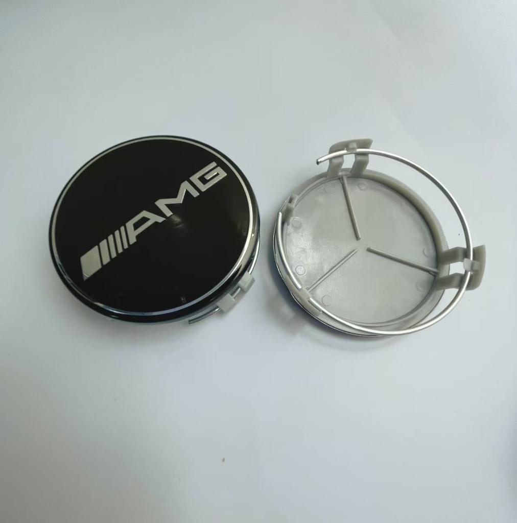 4pcs 75mm Car Wheel Hub Center Cover Modification Parts Suitable for Mercedes Benz W204 W205 AMG  E210 E211 E212 E213 E214 W222 PP8