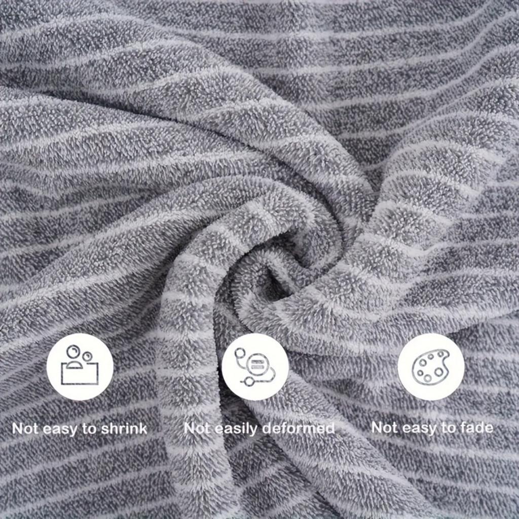 Strong Absorbency Coral Fiber, Quick-Dry, Non-Shedding, Durable - Perfect for Home, Beach, Outdoor - Ideal Holiday Gift, Towel | Modern Towel