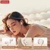 Lenovo True Wireless Bluetooth Earbuds, Semi In-Ear Headphones, Music Sports Gaming Headphones with Bluetooth 5.4, EA110 Black