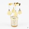 Hot Rotating Candle Stick Holder Candlestick Home Decoration Hallowmas Christmas Gift Party Room Decor Carousel Candle Stand