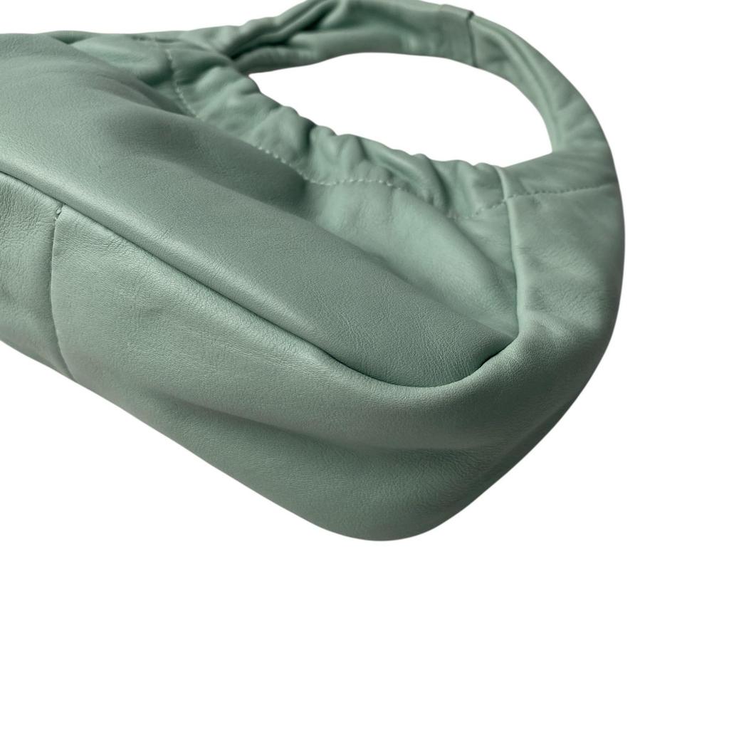 Used Salvatore FerragamoHandbag Mint green leather Women