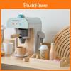 Wooden Kids Pretend Coffee Machine Toy For Children Age 2 To 5 With Realistic Design And Visual Skills Development