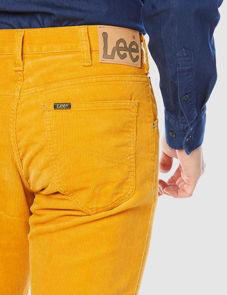 Lee Jeans AMERICAN STANDARD 201 Straight Corduroy Senf Größe 32 [Offiziell] Herren