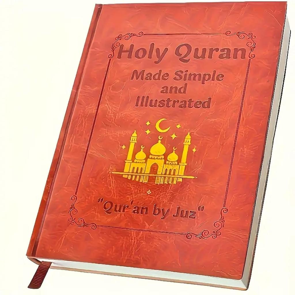 The Quran Journey – Illustrated Quran Study Guide for All 114 Surahs | Simplified Holy Quran with Visual Summaries and Reflections
