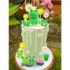 Frog Cake Topper Garden Cake Decoration Daisy Cake Decoration Garden Party Decoration Girls Birthday Gift