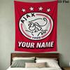 Afc Ajax Wall Hanging Printed Fabric Blanket Decorative Tapestries for Bedroom Living Room Home Decor