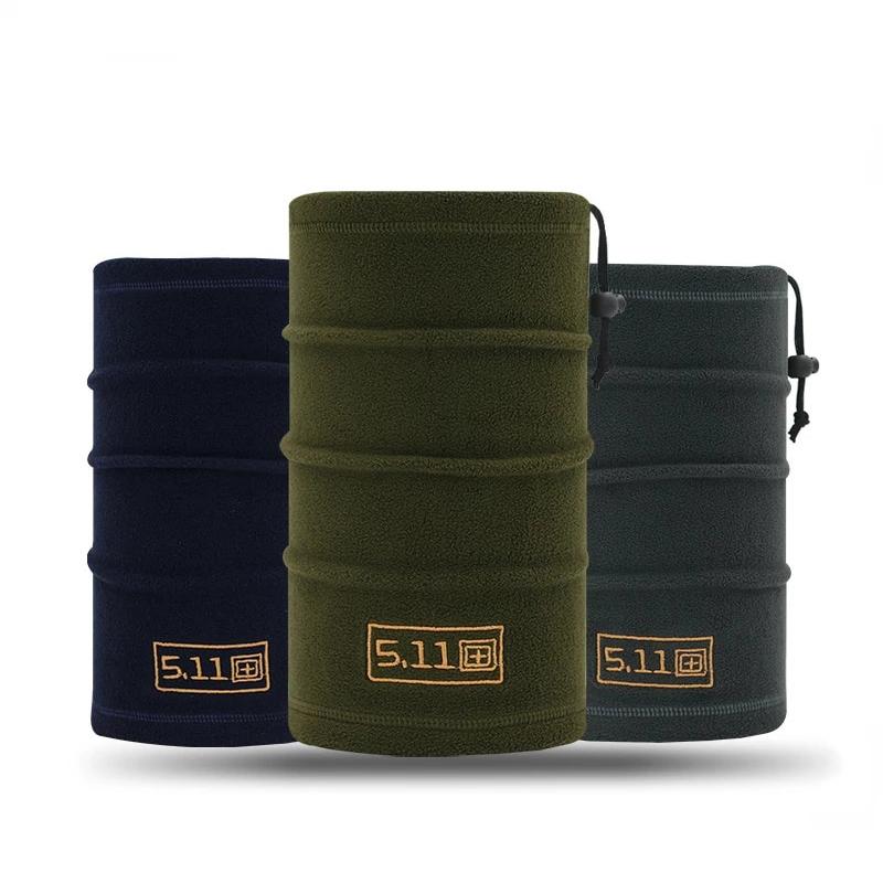Cycling Winter Warm Men's Coral Fleece Mask Scarf Neck Wool Face Unisex Tactical Military Sports Women Scarf Mask