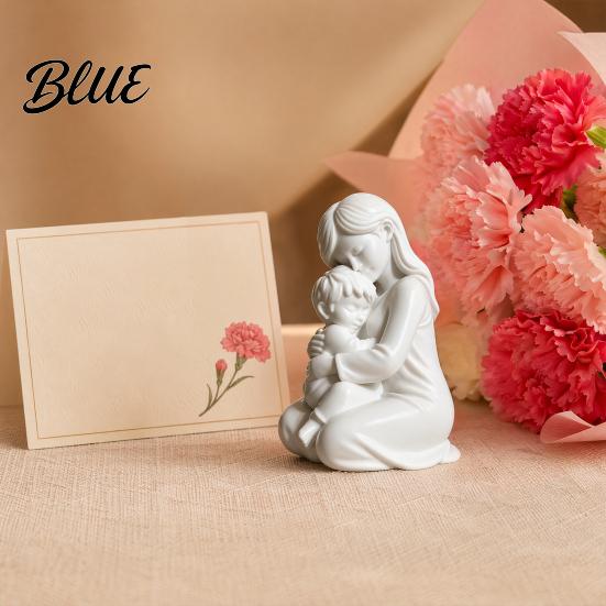 Maternal Love Figurine 3D Printed Mother And Baby Figurines Ornaments Nordic Style Warm
