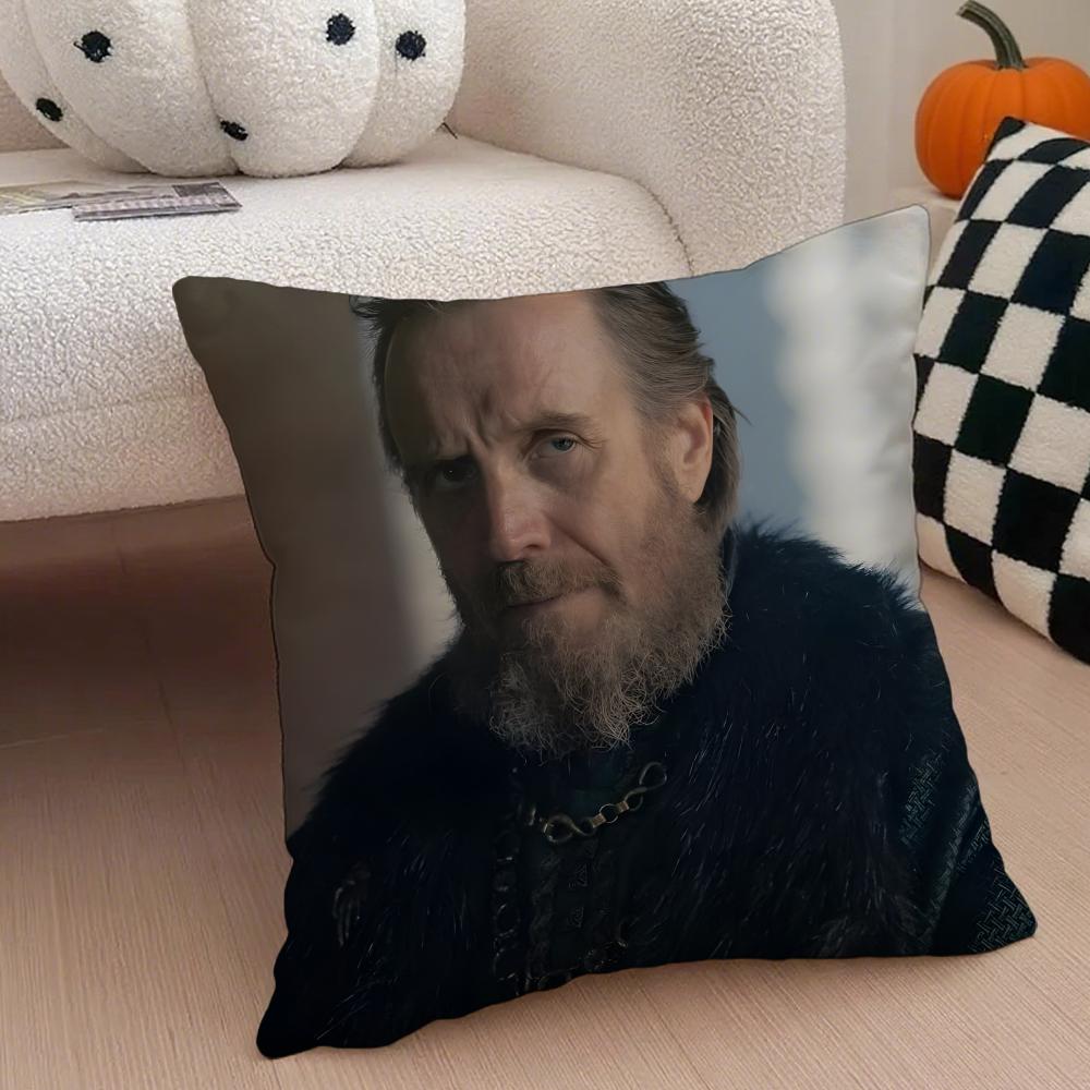 OOtto Hightower Cushion Cover Throw Pillow Cover Hidden Button Durable Polyester Chair Cushion