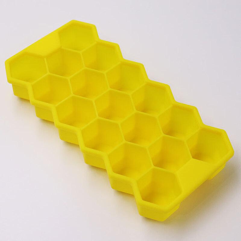 Commercial 17-Grid Honeycomb Silicone Ice Cube Tray