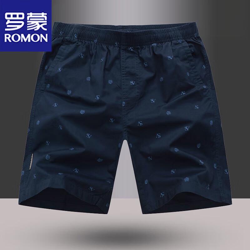 ROMON Men s Summer Breathable Casual Shorts One Size