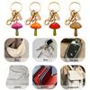 1PC Mushroom Gift Pendant Design Fashion Keychain Marker DIY Creativity Metal Party Cute