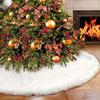 Handmade Xmas Tree Skirt Faux Fur Faux Fur Carpet Stylish Christmas Tree Skirts  Indoor