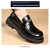 Men's Autumn/Winter Slip-on Derby Leather Shoes - Formal & Casual Soft Sole Loafers