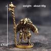 Vintage Antique Brass Sorcerer-bird Statue Desktop Ornaments Home Decorations Crafts Figurines Miniatures Accessories Gifts