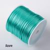 New Small 7# Chinese Knot Rope: Taiwan Silk Red Thread for Weaving Waist Chain