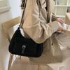 Suede Bag Women's Large Capacity 2025 New Autumn and Winter Matte Retro Shoulder Underarm Bag Commuter Dumpling Bag