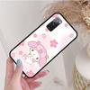 Black Case for Xiaomi Poco X6 X4 M5 M6 F5 F6 C65 C55 C50 C51 C40 Pro Redmi 14C A3X 13C 12C 11T 10A 9C Note 7 6 8A Plus L-2 My Melody