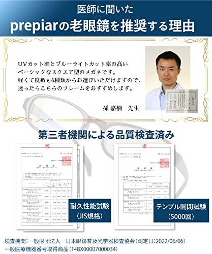 PrePiar Stylish, Compact, Portable Reading Glasses with Blue Light and UV Protection, Gray, +1.5mm Lens for Men and Women