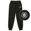 KAN6312 Klpb0035 Lettering Khan Jogger Pants Black