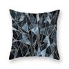Retro Blue Printed Pillowcase Car Ornaments Office Living Room Sofa Home Pillowcase