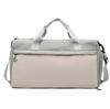 Waterproof Travel Bag with Logo, Large Capacity, Dry/Wet Separation, Shoe Compartment, Lightweight for Business Trips and Fitness.