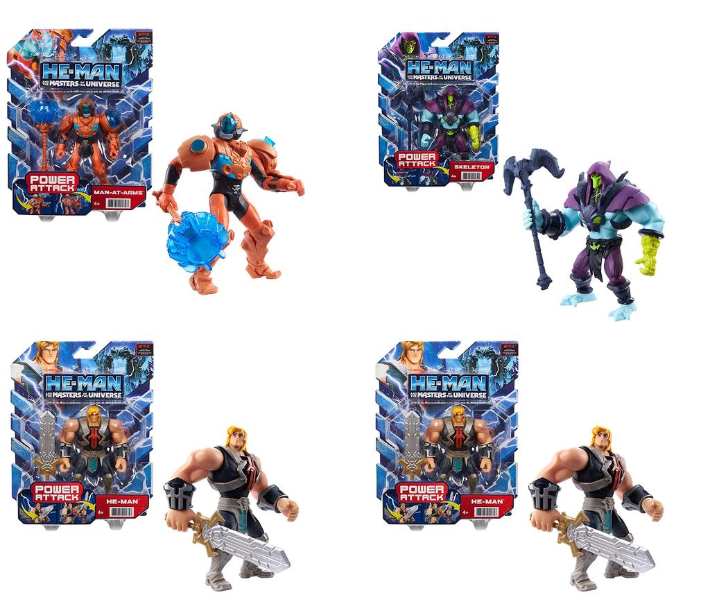 MASTERS OF THE UNIVERS Animace Obrázek MIX A Sortiment 4 BOX 4 a [Sada prodána] [Věk vyšší] 986A-HBL65