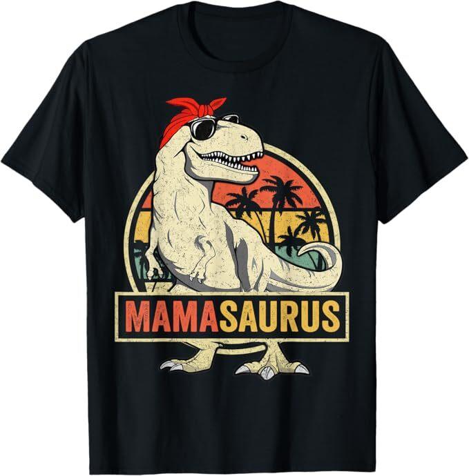 

Mamasaurus T Rex Dinosaur Funny Mother s Day Gifts Mommy Unisex Adult T-Shirt 4XL