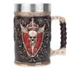 600ML Cup Universal Danegeld Tankard Mug Viking Unique Design Mugs Stainless Steel Insert Resin Beer Cup Party Halloween Gift