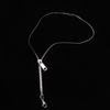 Choker Ziehbar Reißverschluss Pullover Kette Hip-Hop Schlüsselbein Halskette Schmuck Reißverschluss Halskette Jungen