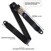 Ride Safety Restraint Extension Strap With Anti Tamper Buckle Heavy Duty Polyester Webbing 30cm Length For Attractions