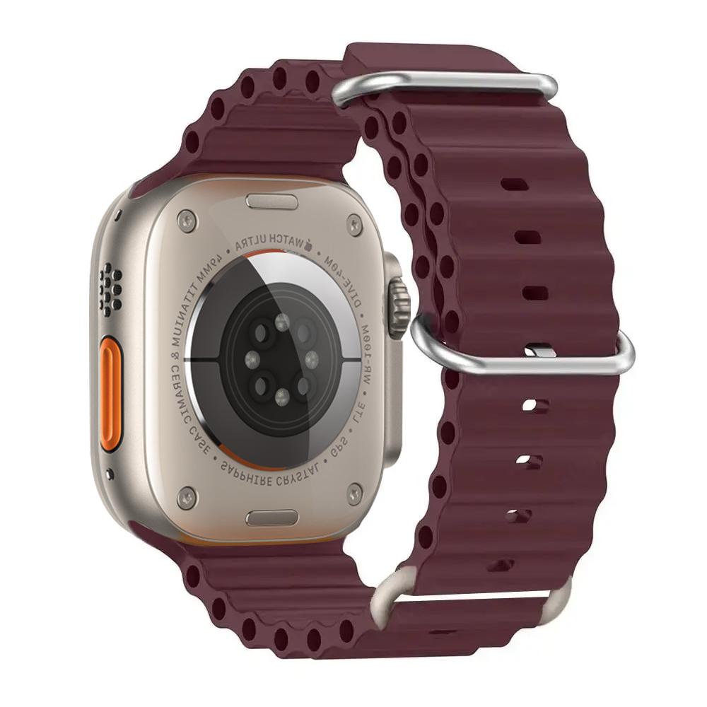Ocean Band for Watch Ultra 3 Series 11 10 9 7 8 6 SE 49mm 45mm 46mm 42mm 44mm 40 41 Silicone Bracelet Correa iWatch Strap