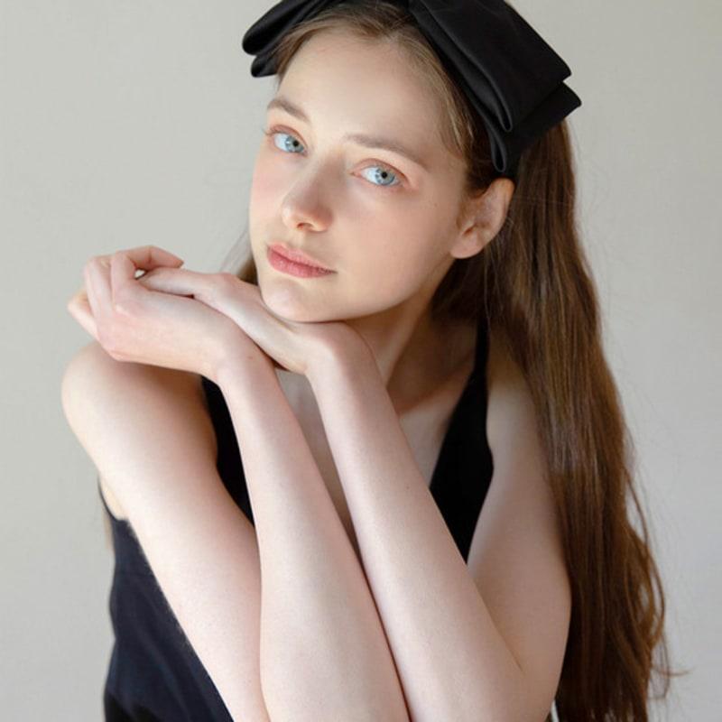 

Жан Поль Кларисс Повязка для волос с большой лентой JP-22-084HB BEIGE