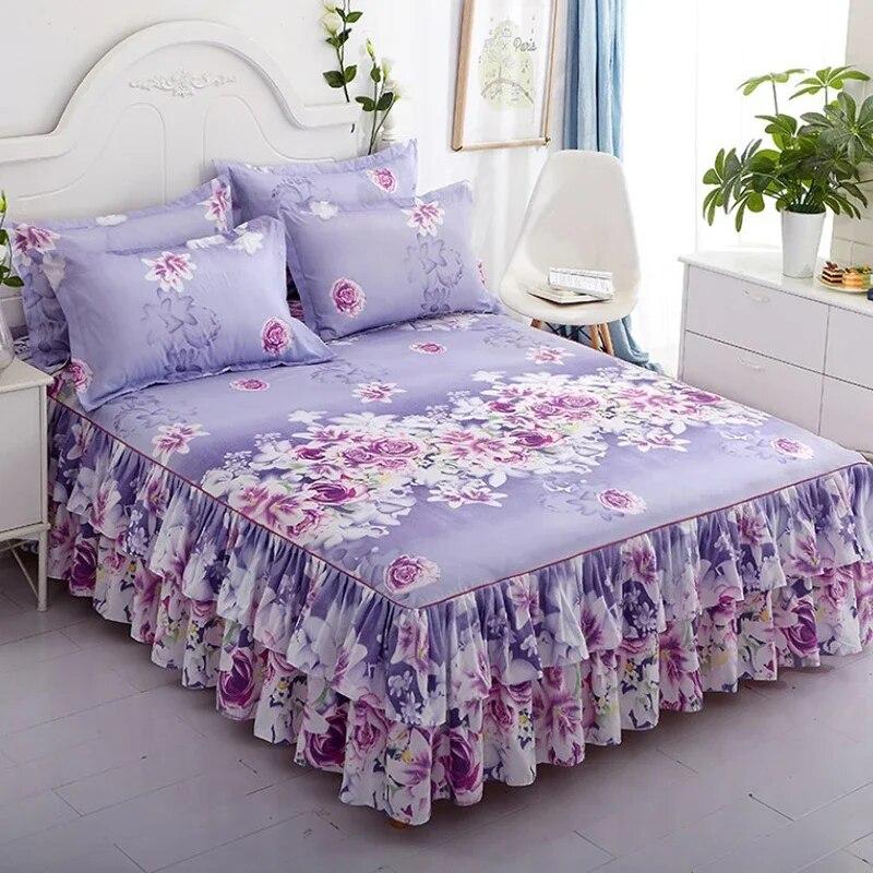 Юбка-кровать с цветочным принтом принцессы — фото 21