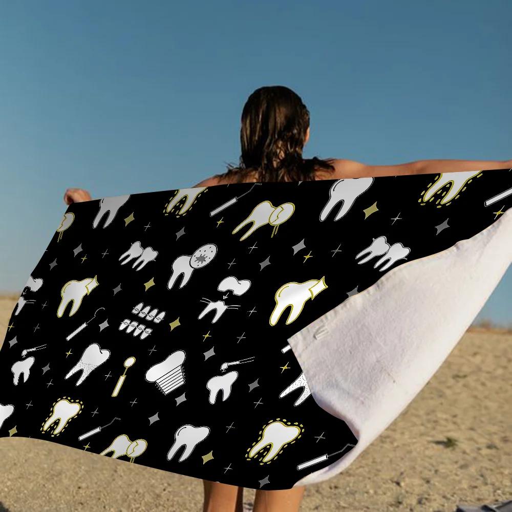 The Dentist Tooth Bathroom Beach For Kids Bath Towel Pool Towel Vacation Party Gift