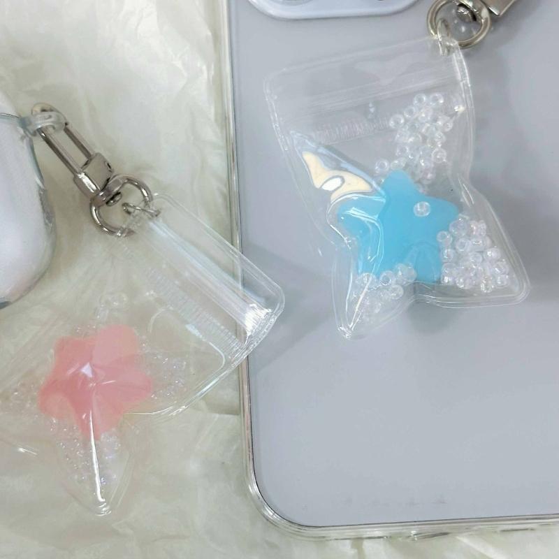 Fashionable Charm Phone Chain Accessory with Elegant Designs and Vibranting Color Portable Keychain Charm Pendant