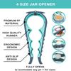 Jar Opener for Weak Hands Seniors with Arthritis Multi Function Bottle Opener Lid Non Slip Rubber Gripper Pad beer kitchen tools