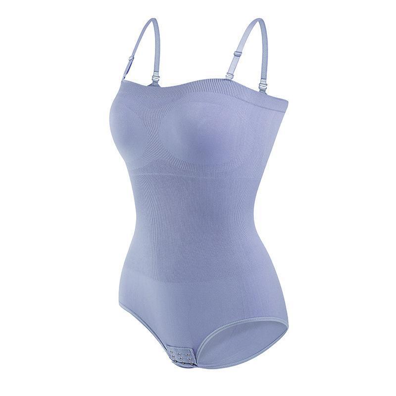 Odnímatelná ramínka Bezešvé tvarovací body pro ženy Bez ramínek Kontrola bříška a Zvednutí zadečku Přiléhavý pasový stahovák Plus Size Tvarovač postavy