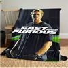 Fast Furious Action Blanket Soft And Portable All Season Home Bed Sofa Blanket Office Travel Nap Break Warm Blanket